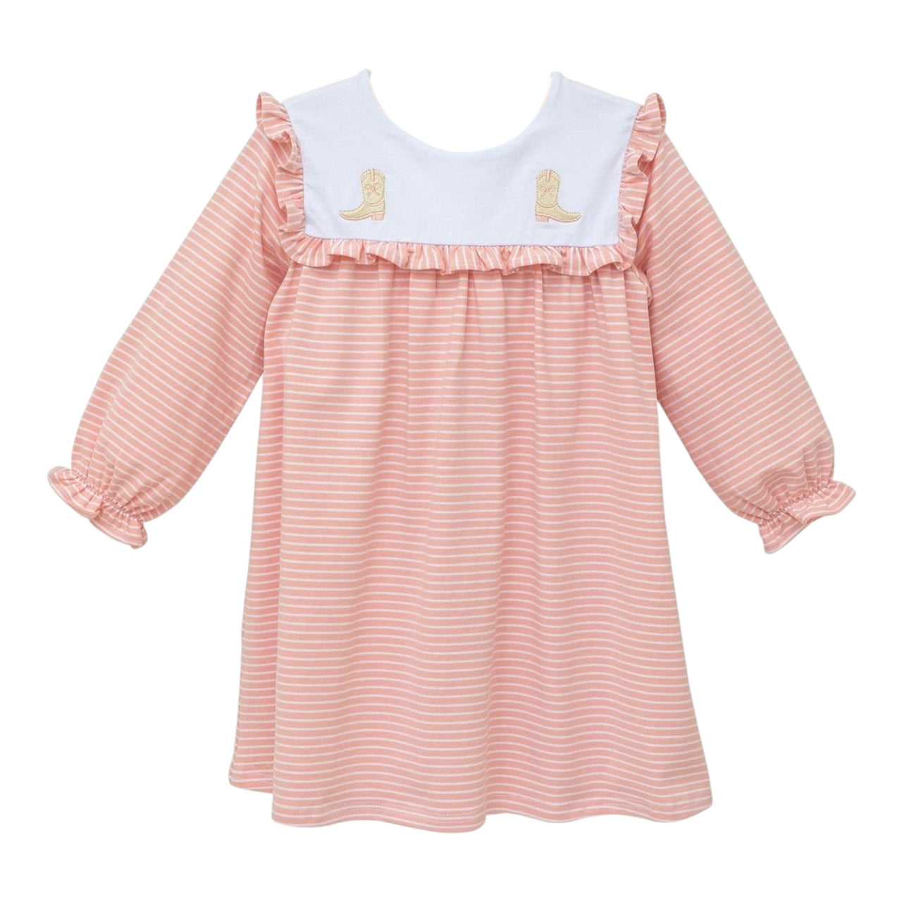 Trotter Street Kids Boots Embroidery Dress TSK-02104 5207