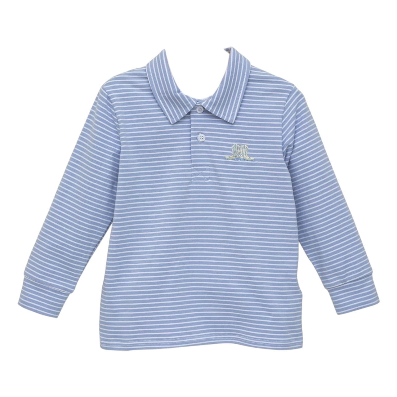 Trotter Street Kids Boots Embroidery Polo TSK-02105 5207