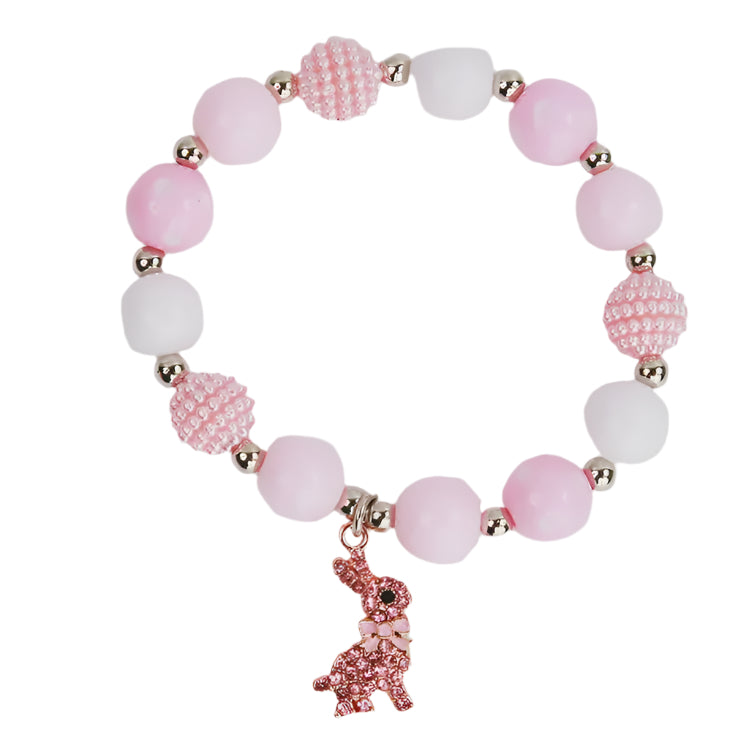 Sparkle Sisters Beaded Bunny Bracelet