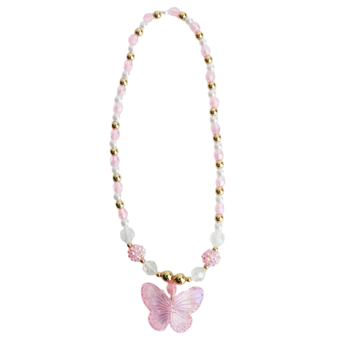 Sparkle Sisters Butterfly Pendant Necklace