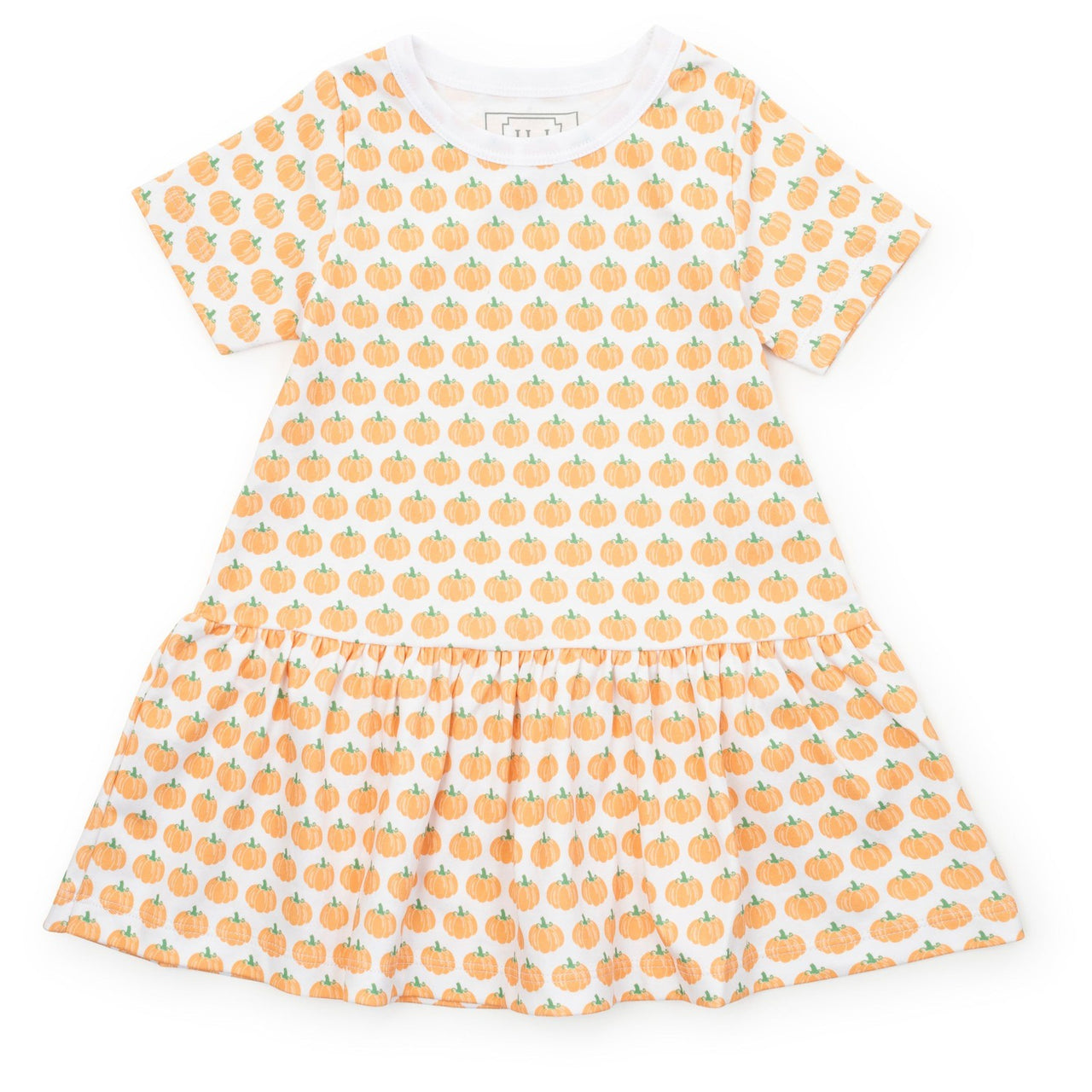 Lila & Hayes Lottie Girl's Dress Harvest Pumpkin 5207