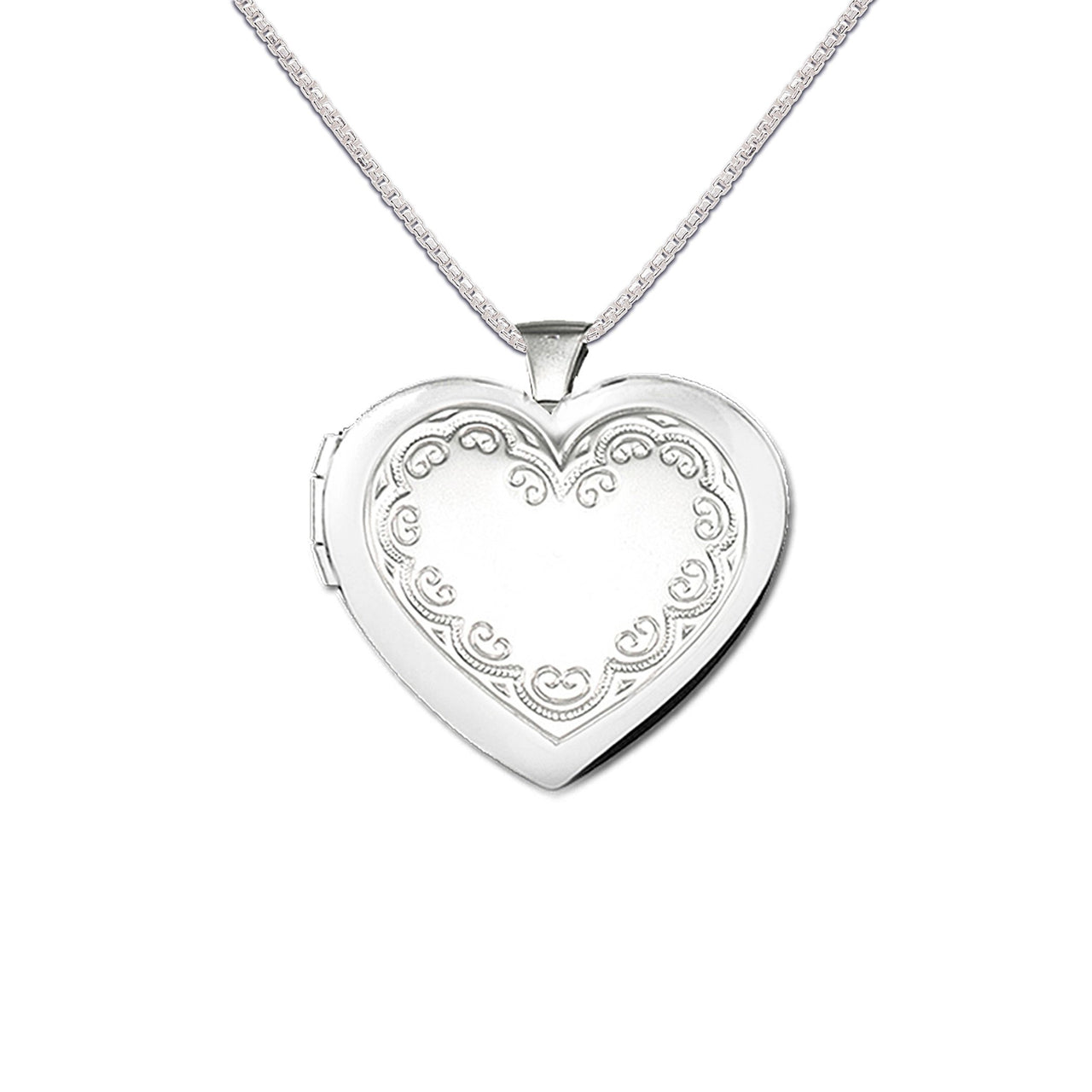 Cherished Moments Sterling Silver Children's Heart Locket
