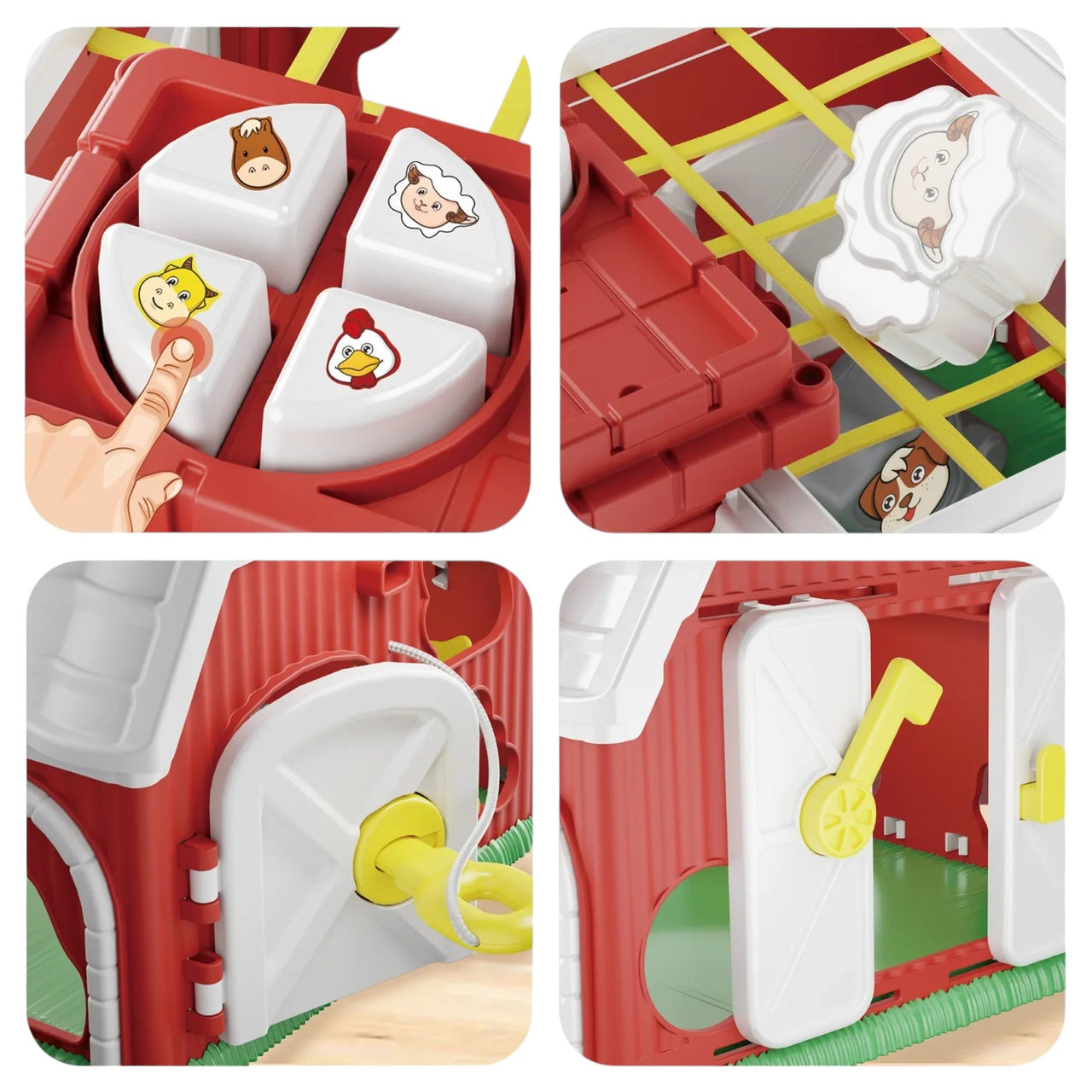 I Play I Learn Barn sorter playset