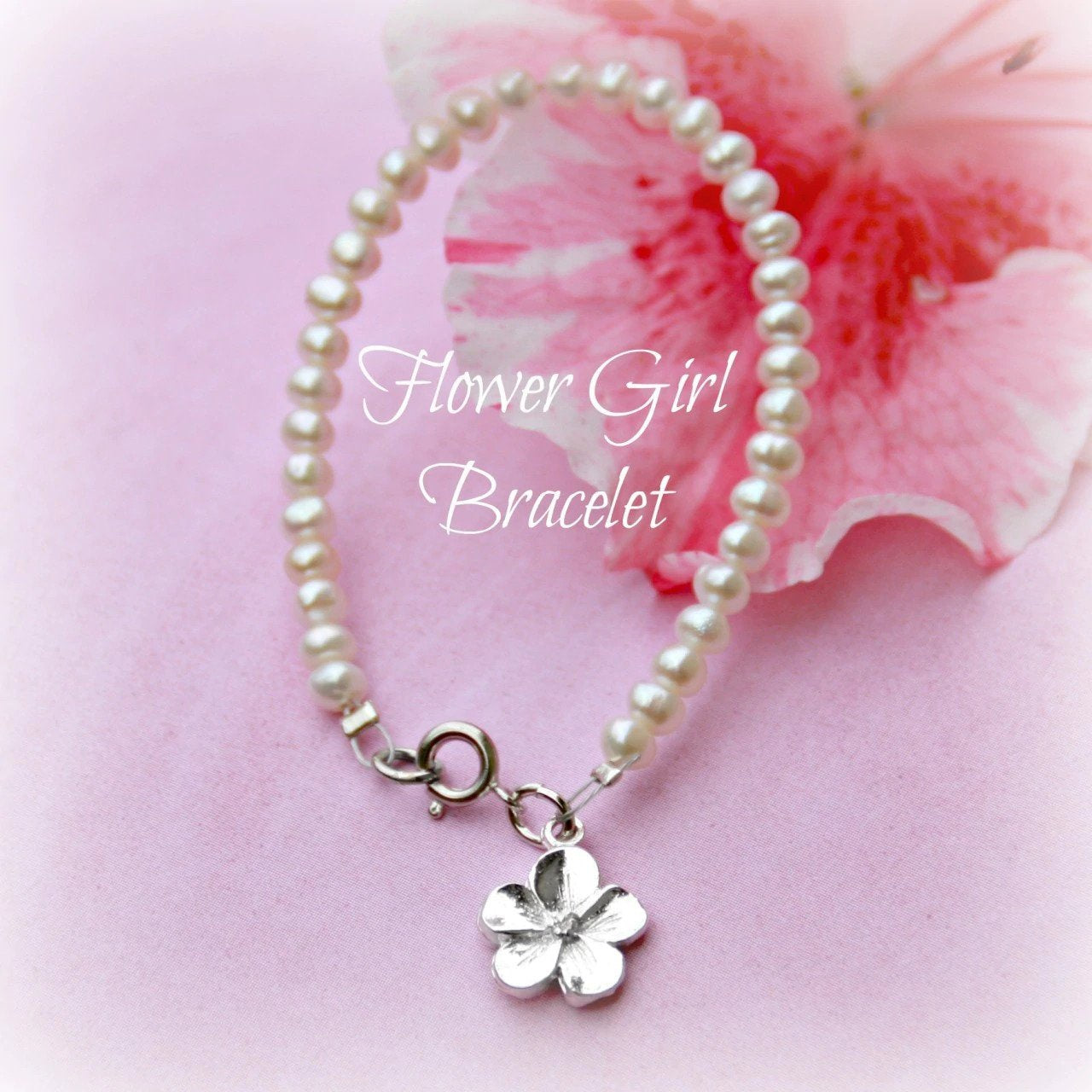 Collectables Flower Girl Freshwater Pearl Bracelet