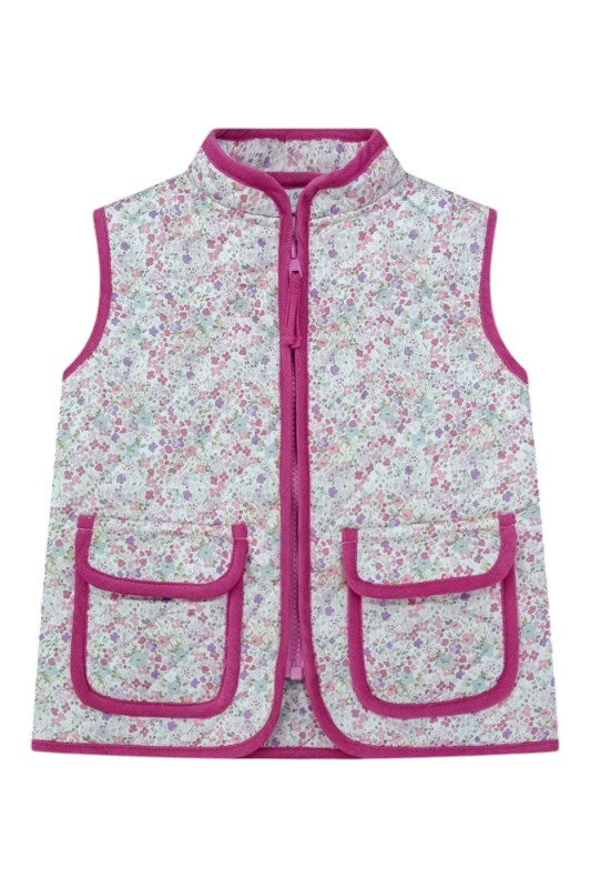 Percy & Tyne Cindi Vest Aster Floral  7525 5208
