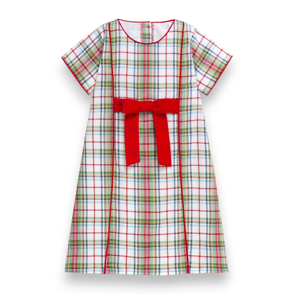 Little English Cora Dress Douglas Plaid 5309