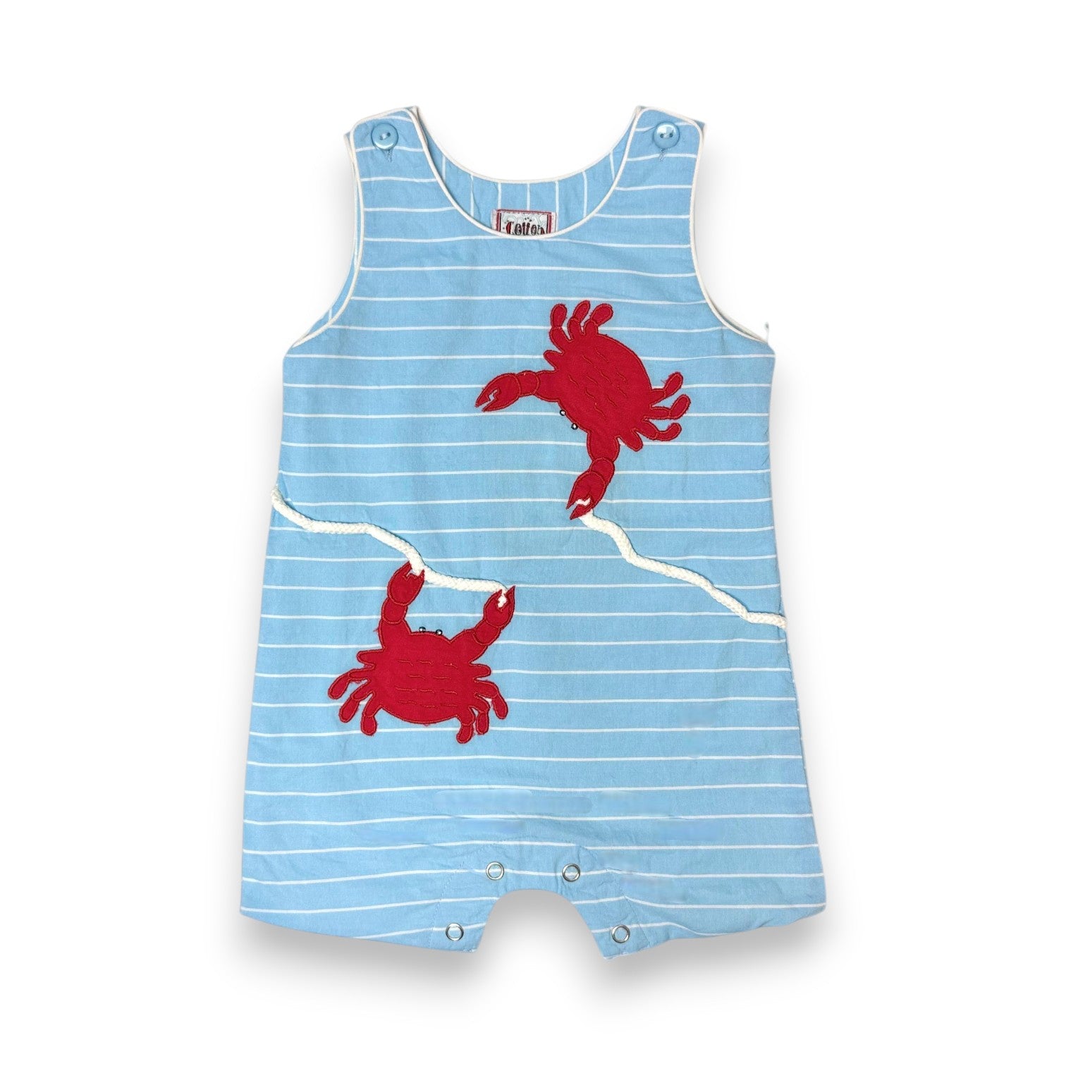 Cotton Kids Crab Applique Jon Jon  CK5061 5304