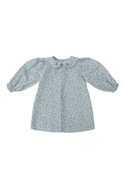 Percy & Tyne L/S Day Dress Chrysanthemum Floral Hand Embroidered  Pumpkins5208