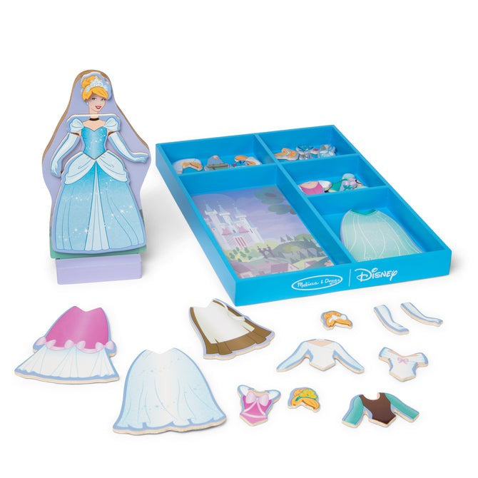 Melissa & Doug magnetic dress up Cinderella