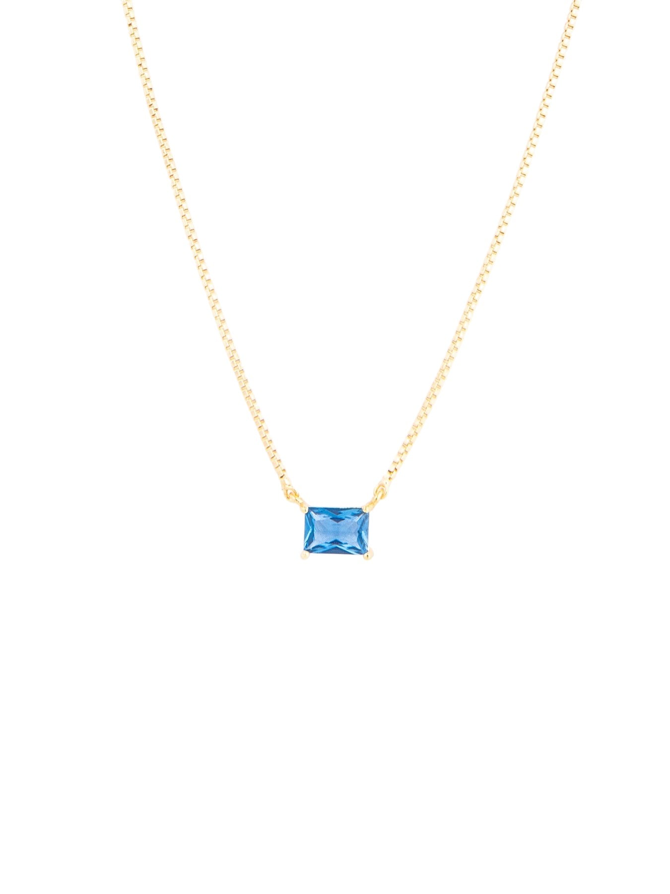 Michelle McDowell MM Girl 18k Gold Plated Birthstone Necklaces