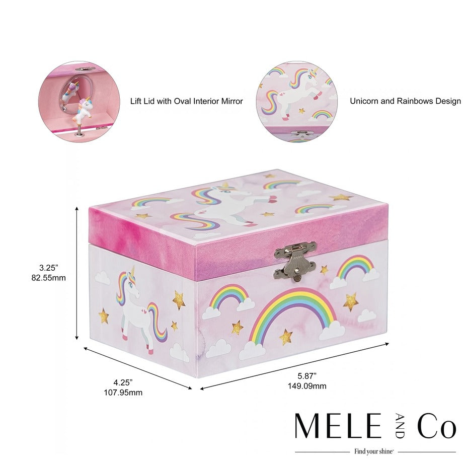 Mele & Co Skylar Unicorn Jewelry Box #00832S20