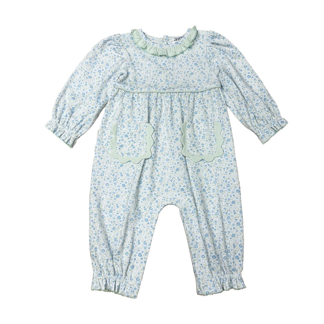 Ishtex Ditsy Flower Romper 5F083 5208