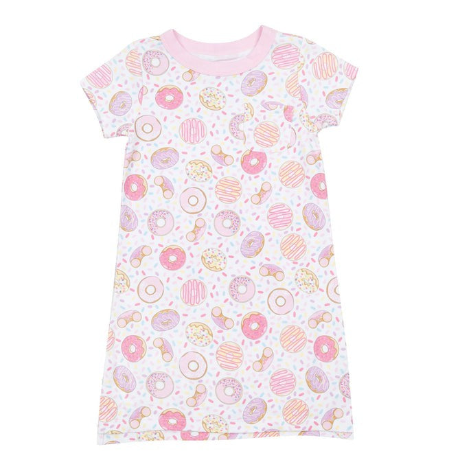 Magnolia Baby Donut Dreams S/S Nightdress Pink 5205