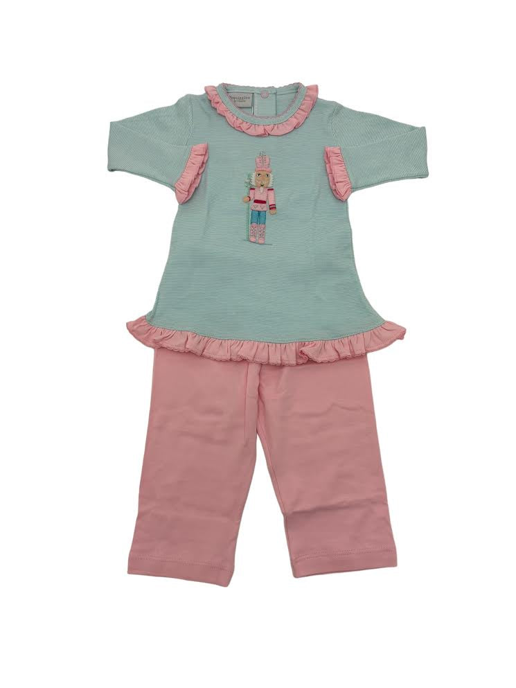 Squiggles Prem App Pastel Nutcracker 55MS Top W/04 Legging 113L/P563 5106