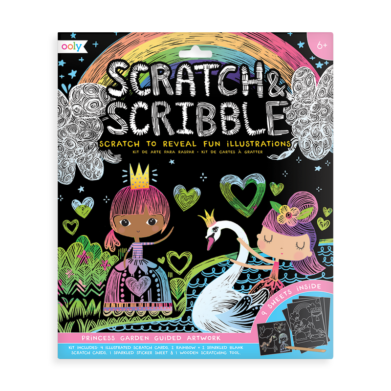 Ooly Scratch and Scribble Art Kit