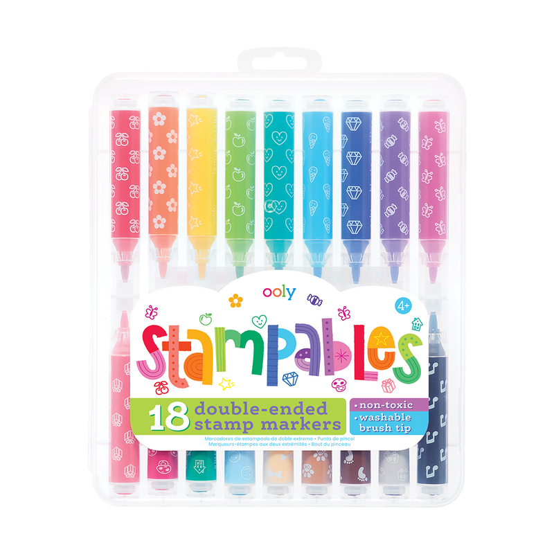 Ooly Stampables Double Ended Scented Markers