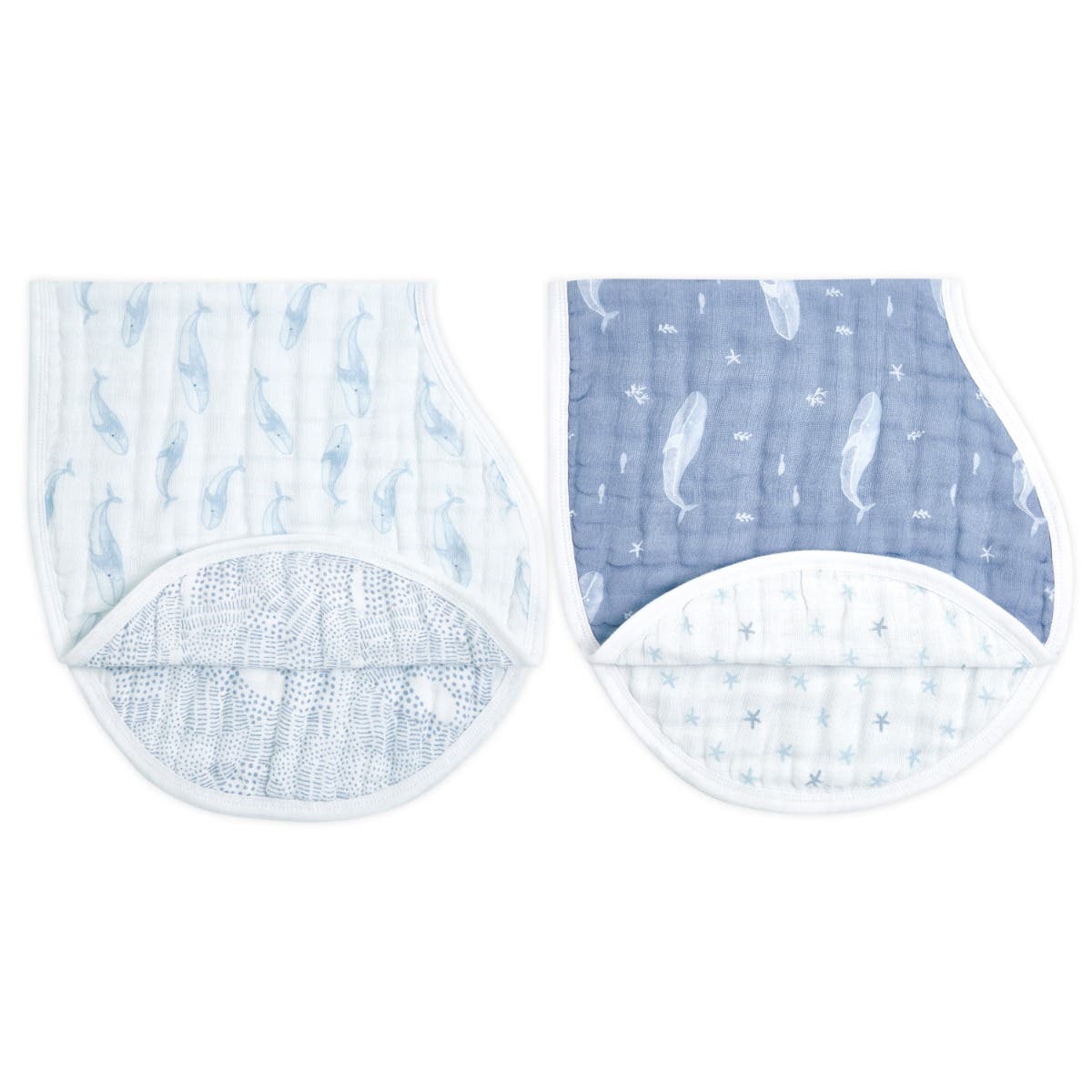 Aden & Anais 2-Pack Classic Muslin Burpy Bib