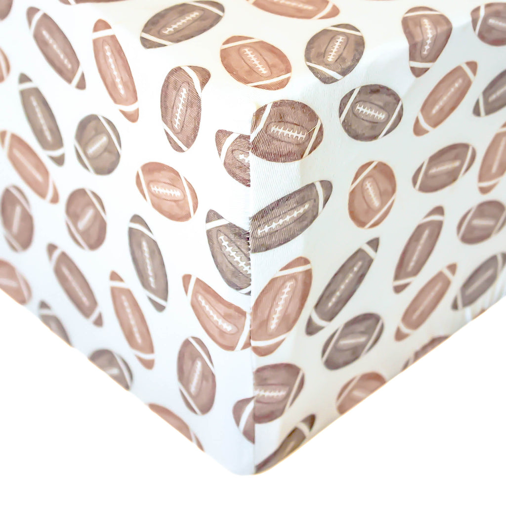 Copper Pearl Premium Knit Crib Sheet