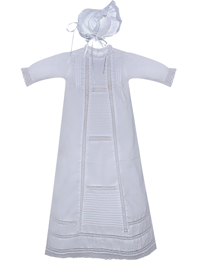 Baby Sen Christening Gown White 5012
