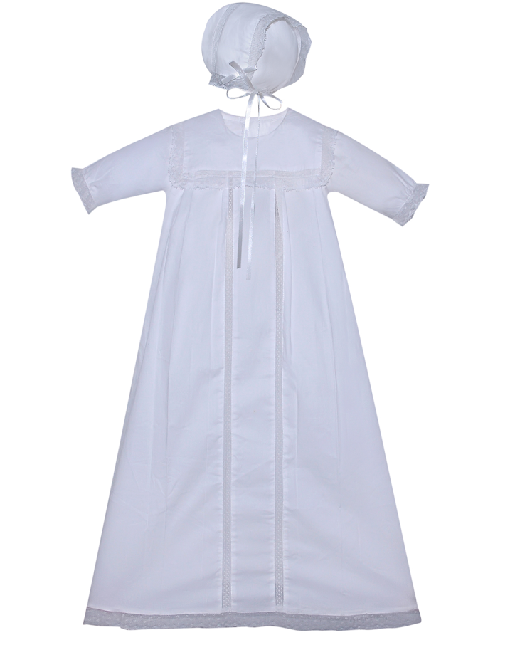 Baby Sen Christening Gown White 5012