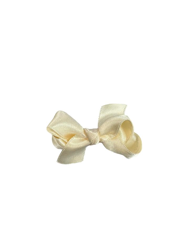 Wee Ones Baby French Satin Hair Bow