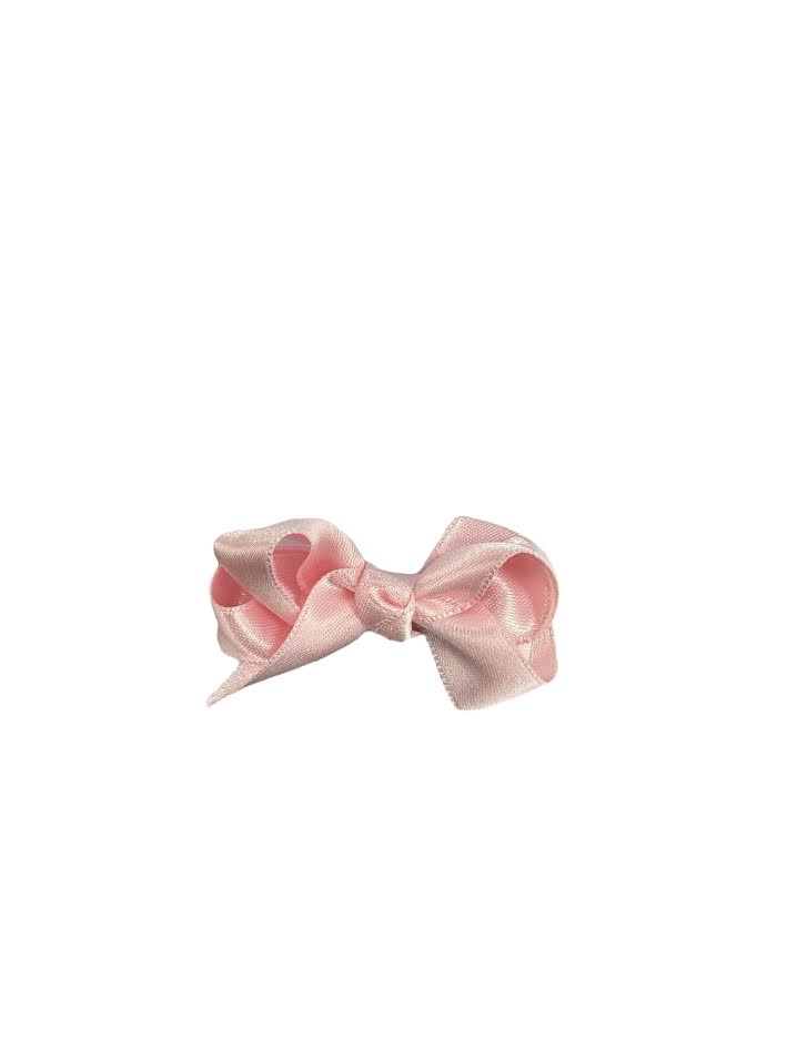 Wee Ones Baby French Satin Hair Bow