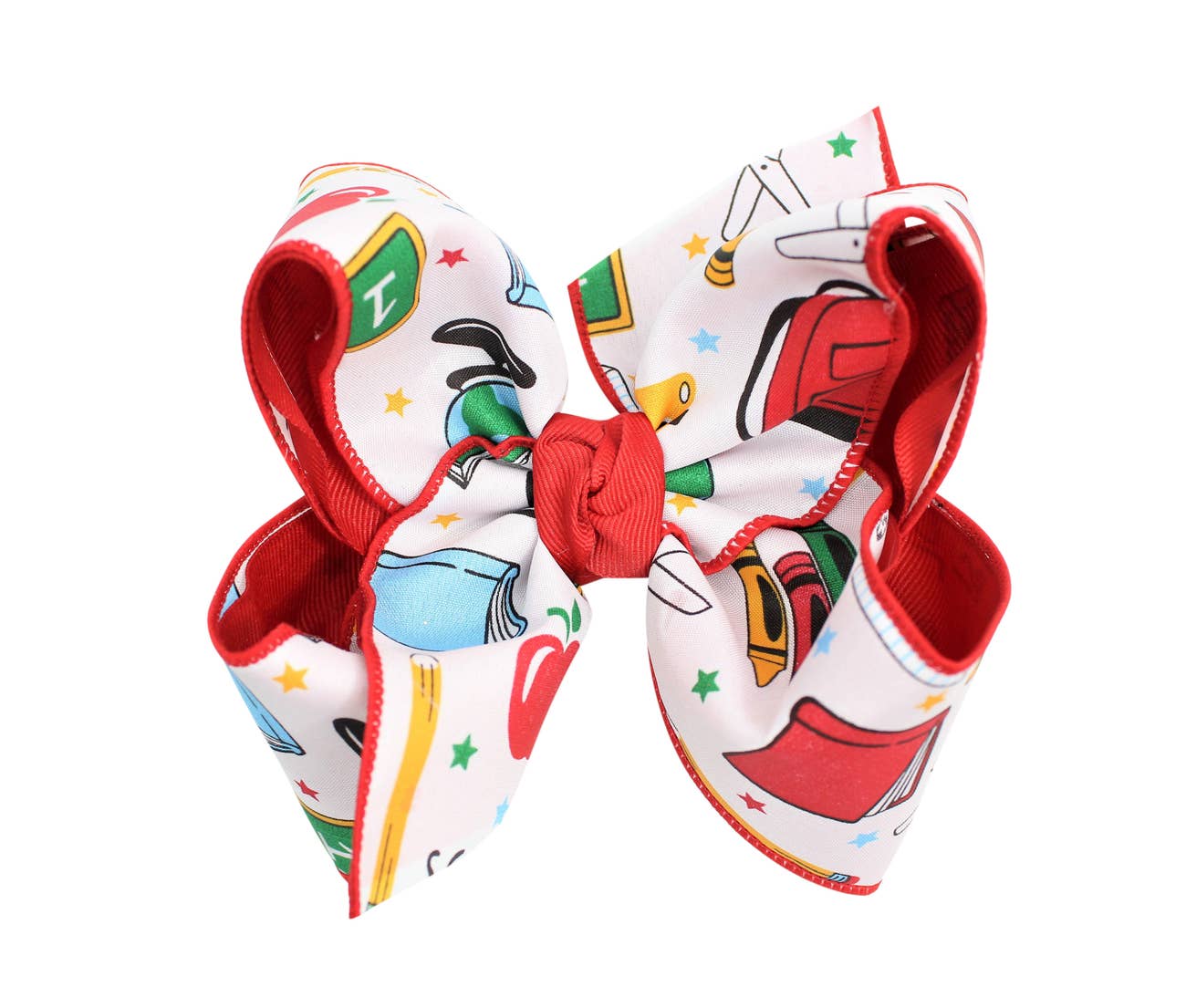 Beyond Creations Back To School Huge (XL) 5.5" Bow on 2.25" Ribbon