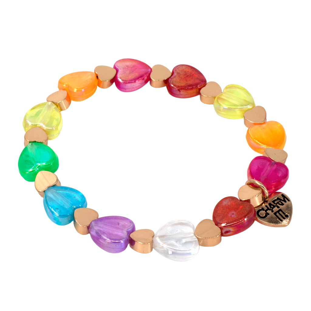 Charm It Stretch Bead Bracelet