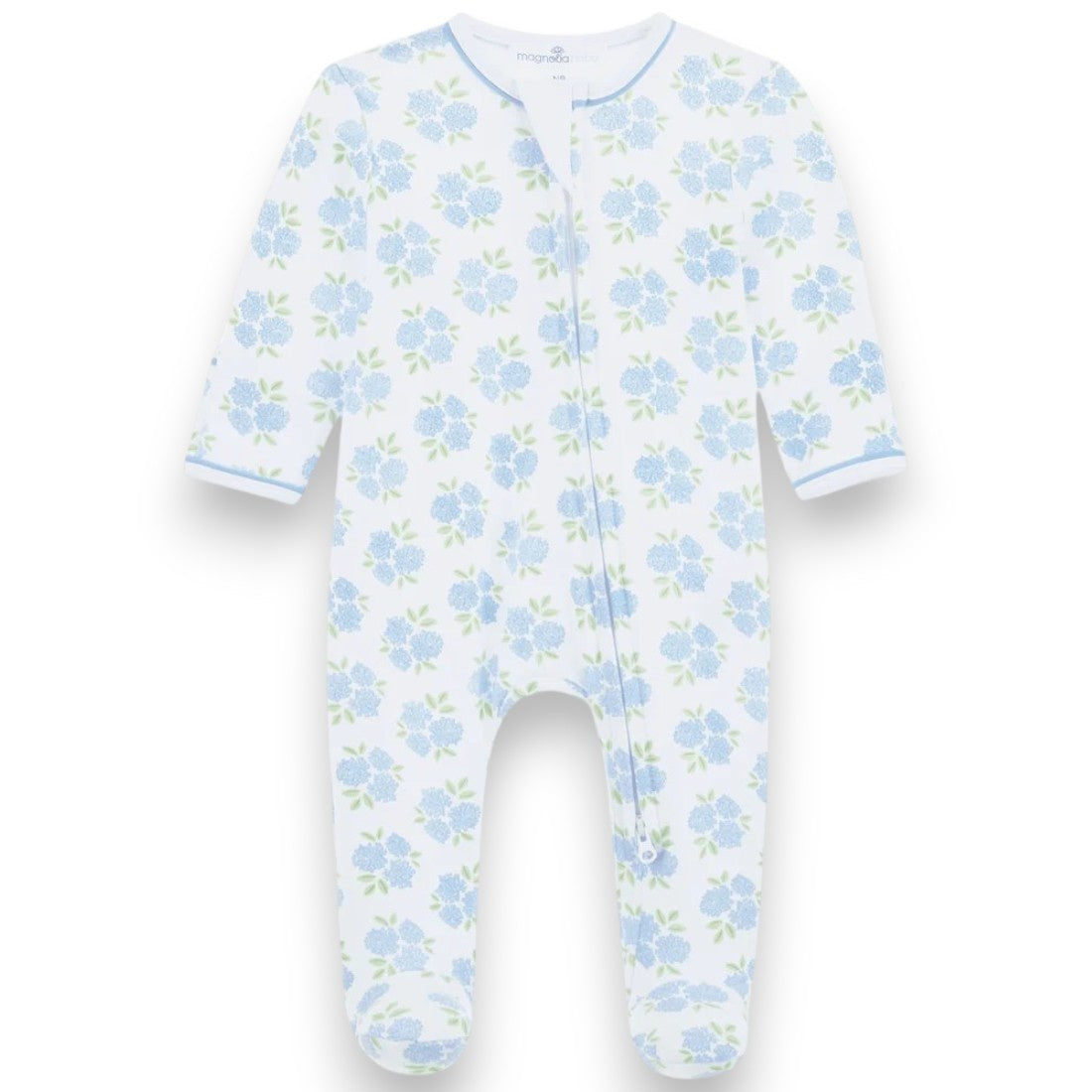 Magnolia Baby Dreamy Hydrangeas Print Footie 2359-402P