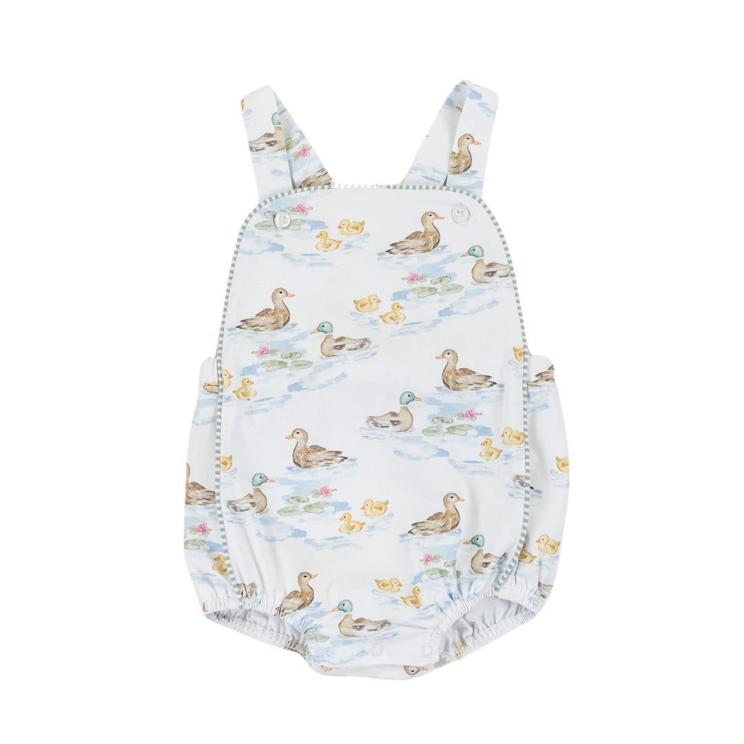 Cypress Row Darling Ducks Silas Sunsuit 5301