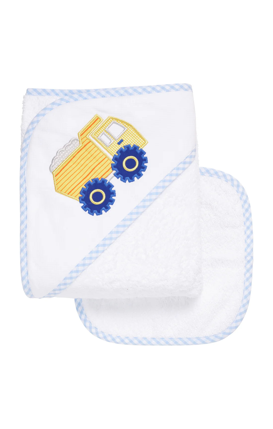 3 Marthas applique hooded towel set NEW