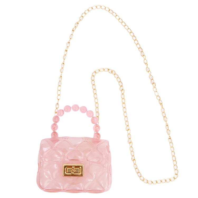 Sparkle Sisters Clear Jelly Purse
