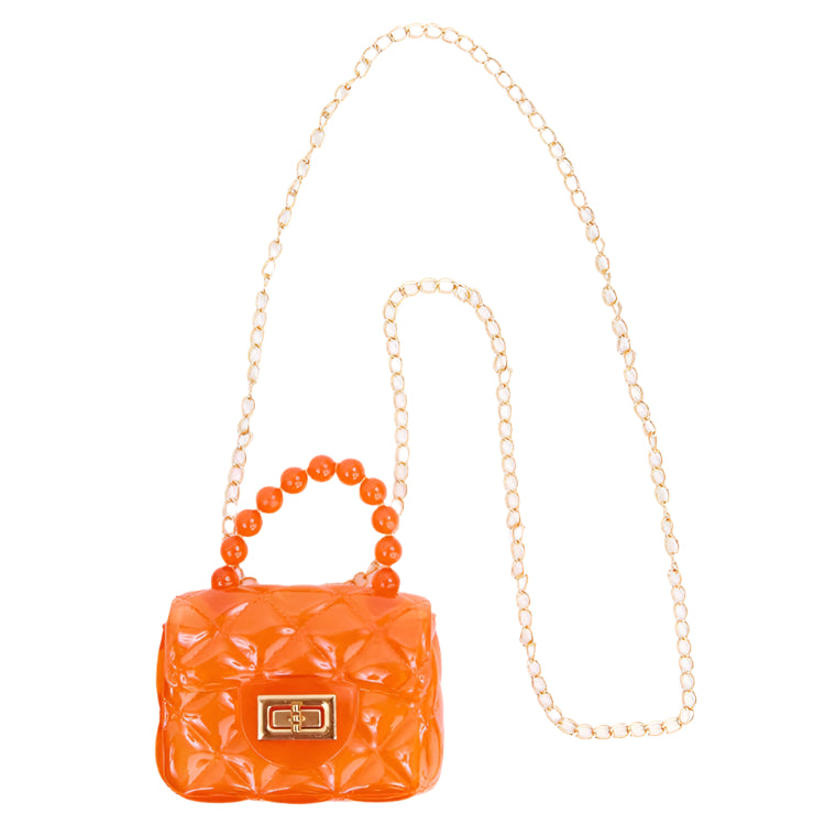 Sparkle Sisters Clear Jelly Purse