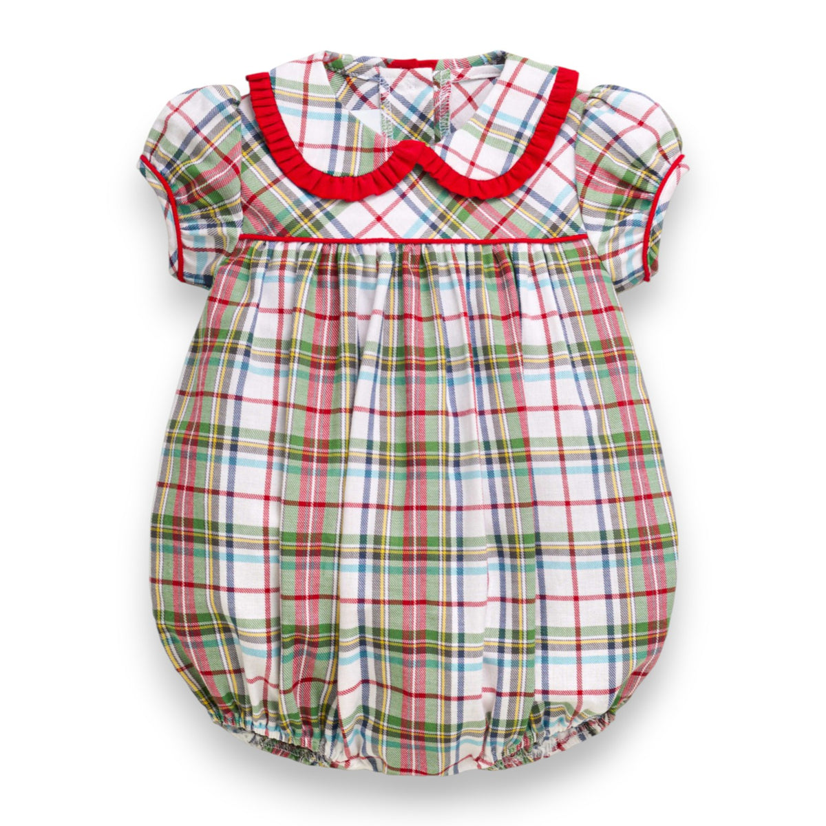 Little English Eleanor Bubble Douglas Plaid 5309