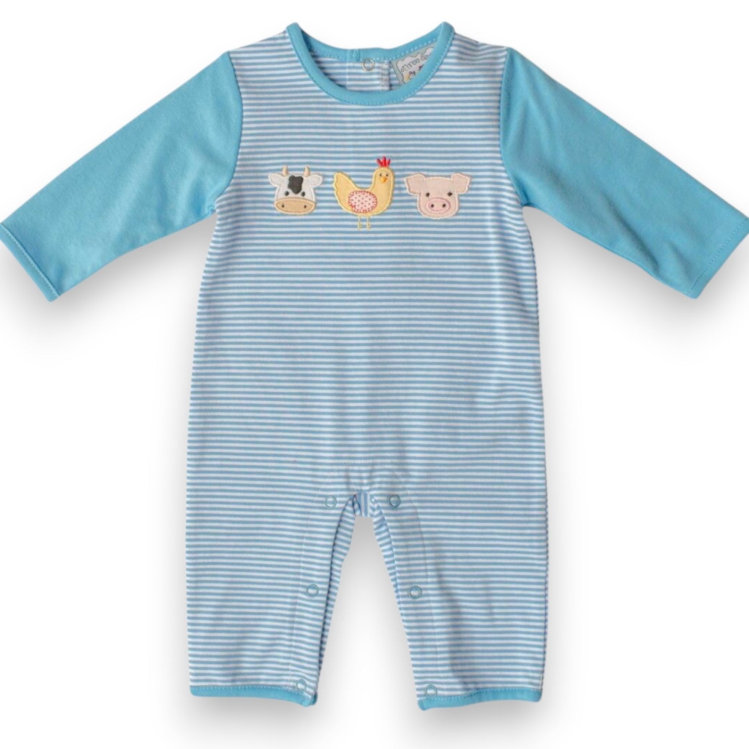 Three Sisters Farm Animals Boys Romper 860 5307