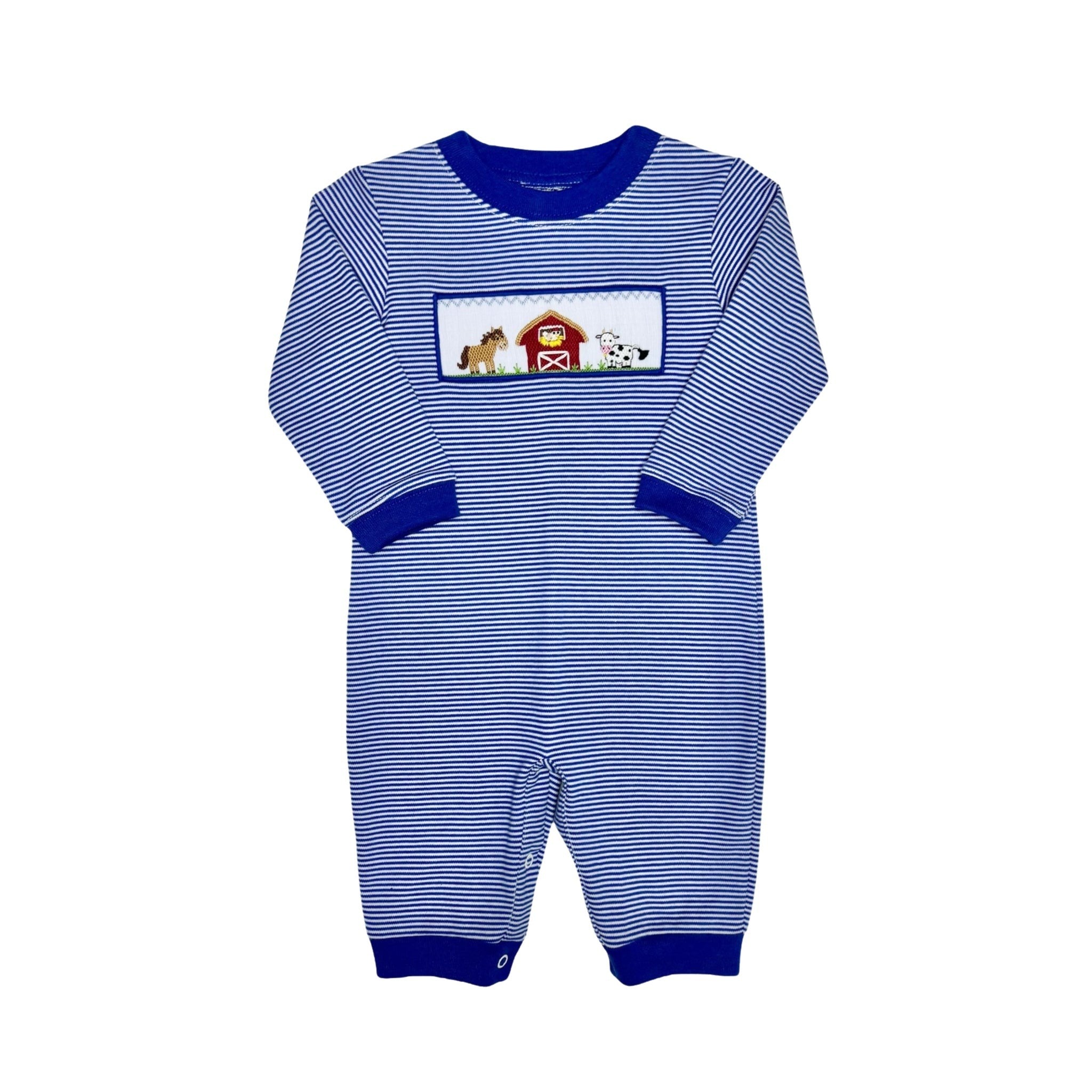 Zuccini Farm Luke Bubble Royal Blue Bitty Stripe 5210