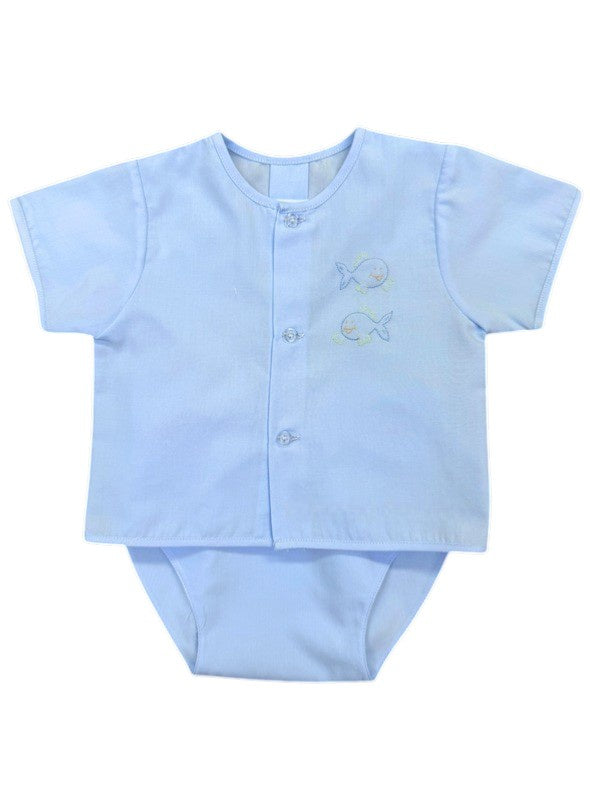 Auraluz Diaper Set Fish 611B/G 5302