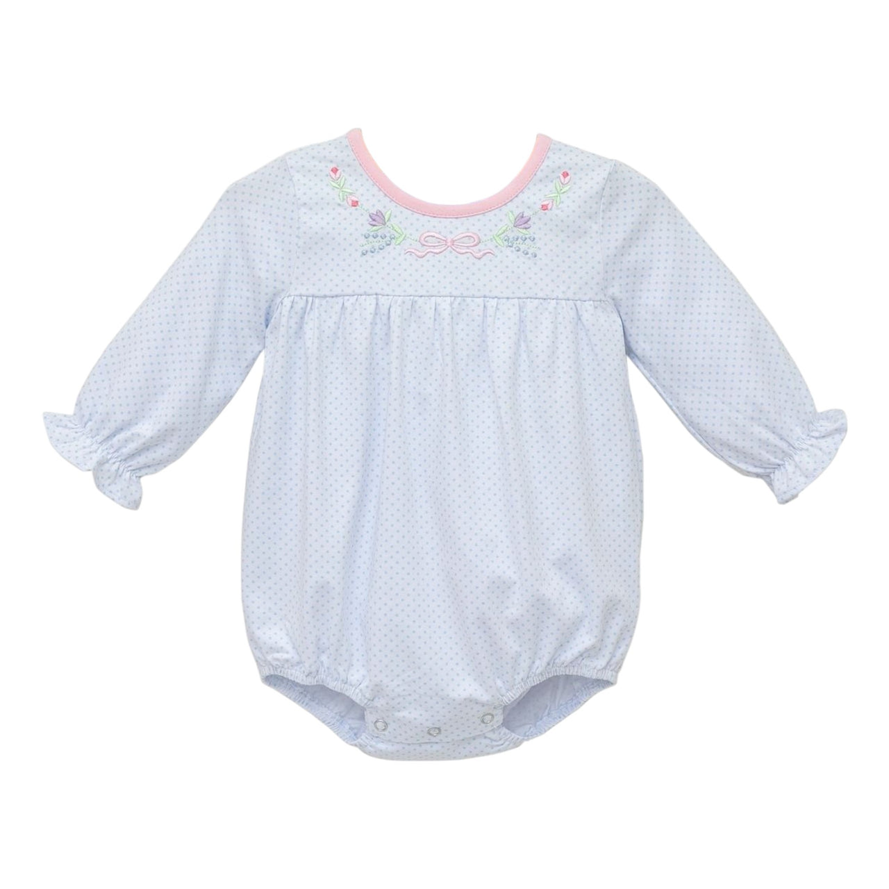 Trotter Street Kids Floral Embroidery Bubble TSK-02177 5207