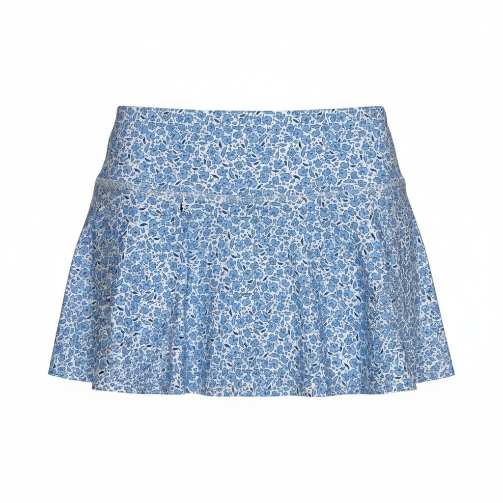 Honesty Skirt Mini Blue Floral 3029 5208