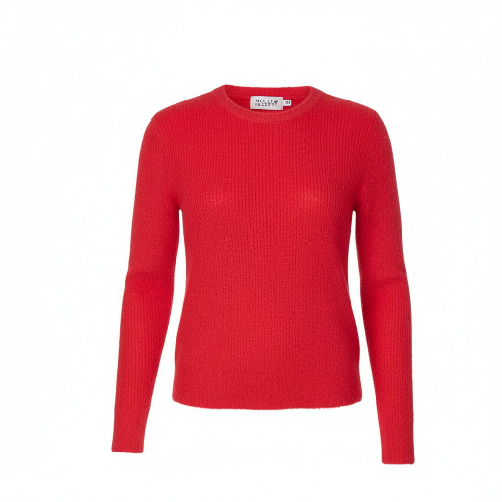Molly Bracken Girls Knitted Sweater Red Coral MME16138DN 5208