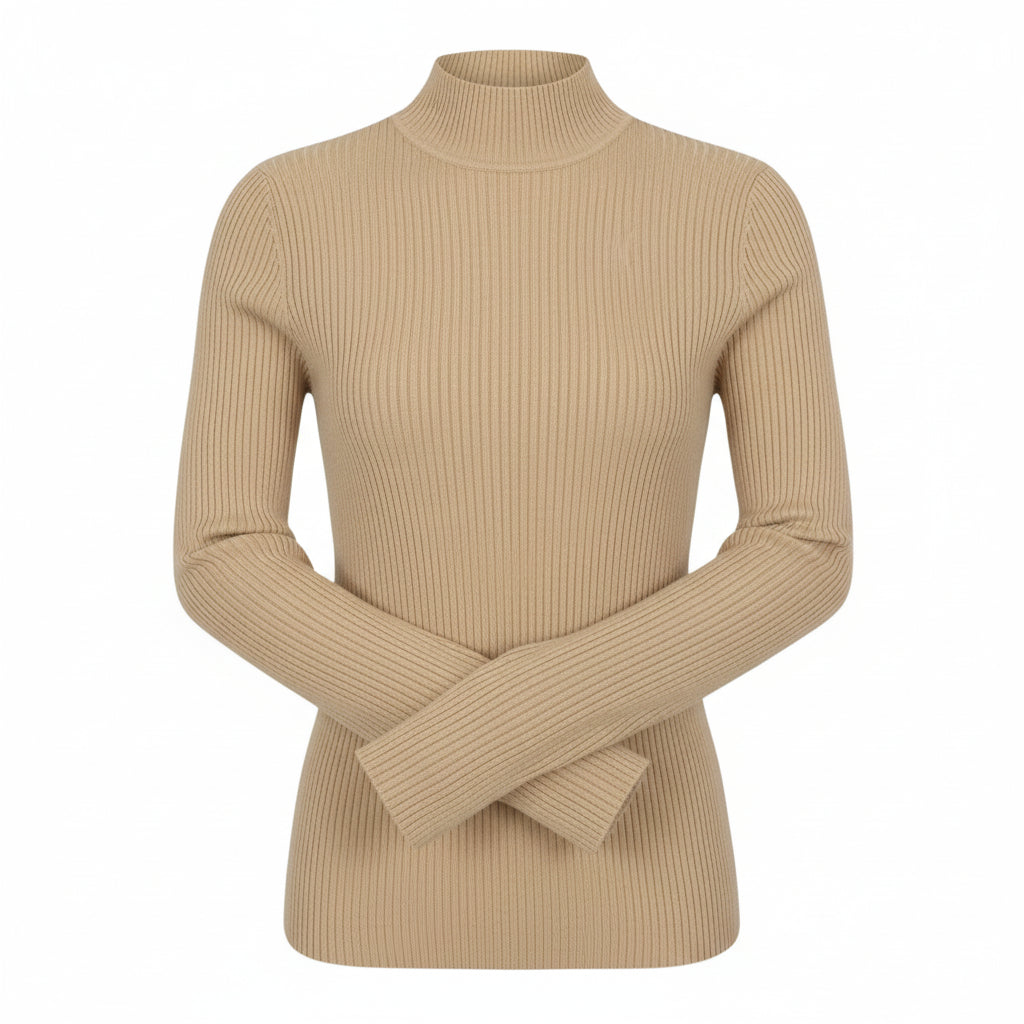 Molly Bracken Beige Knitted Sweater MME1465DN 5208