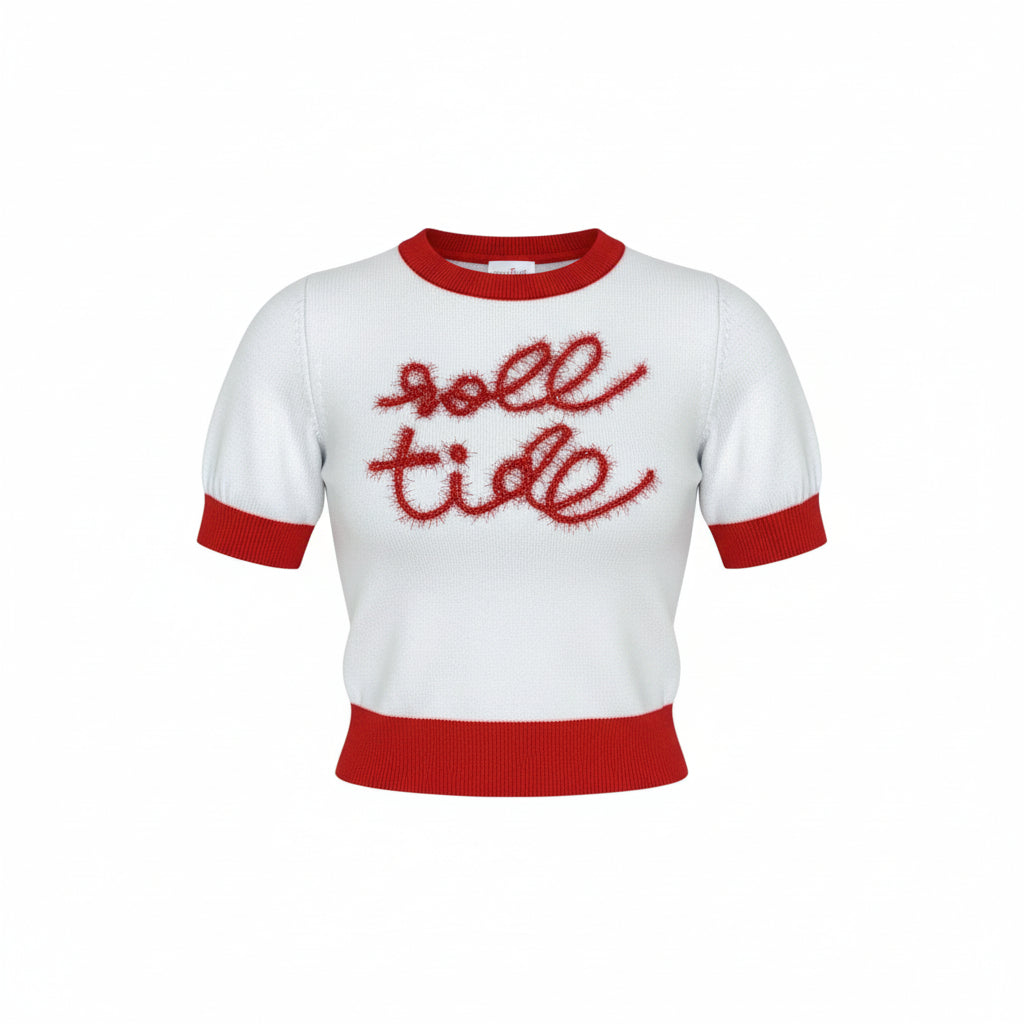Lulu Bebe Roll Tide Trim top IRIS 5207