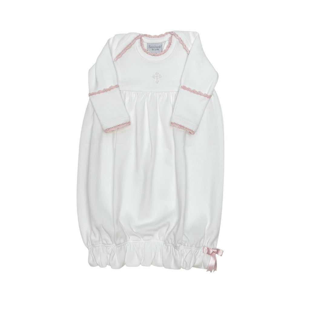 Squiggles Mini Cross Lap Shoulder Gown 5302