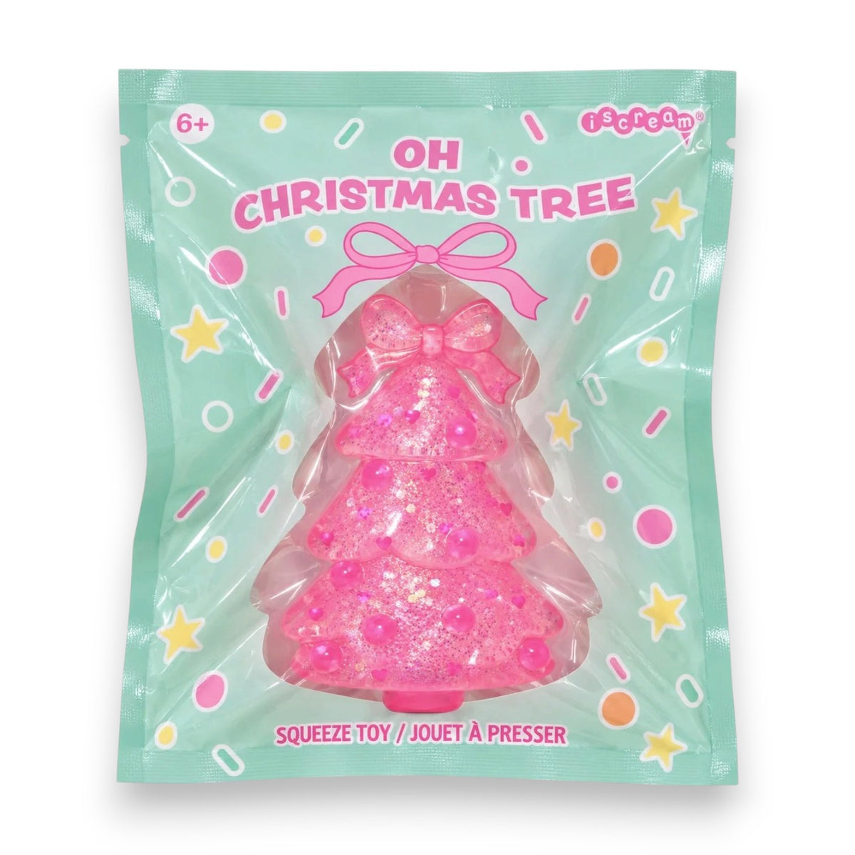 Iscream Glitter Tree Squeeze Toy