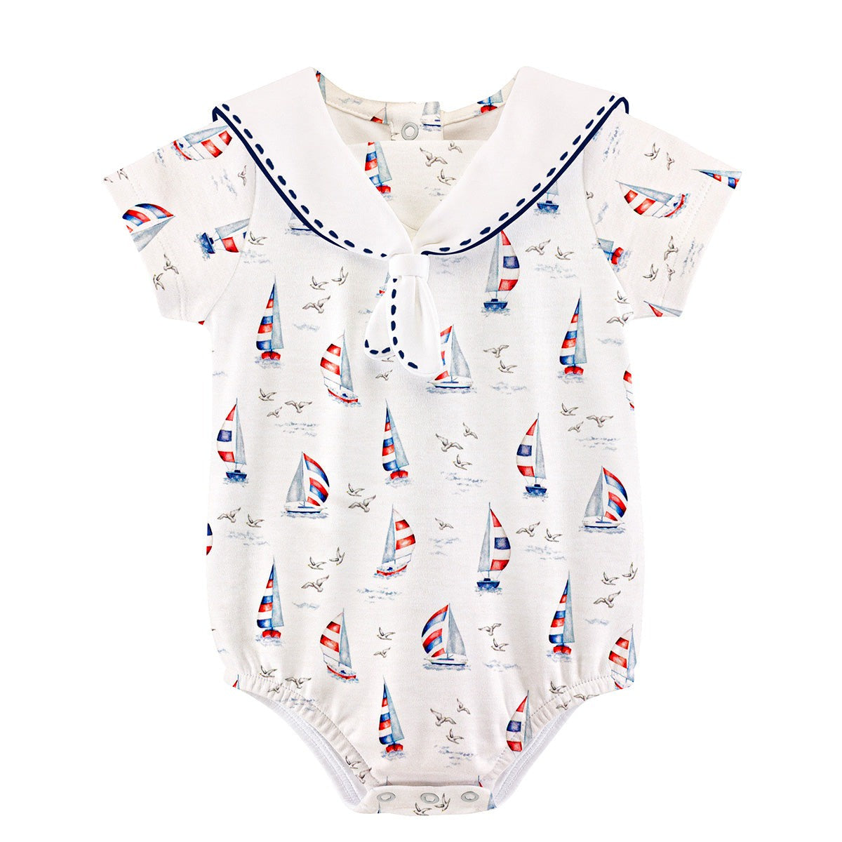 Baby Club Harbor Days Bubble W/Sailor Collar 14360 5301
