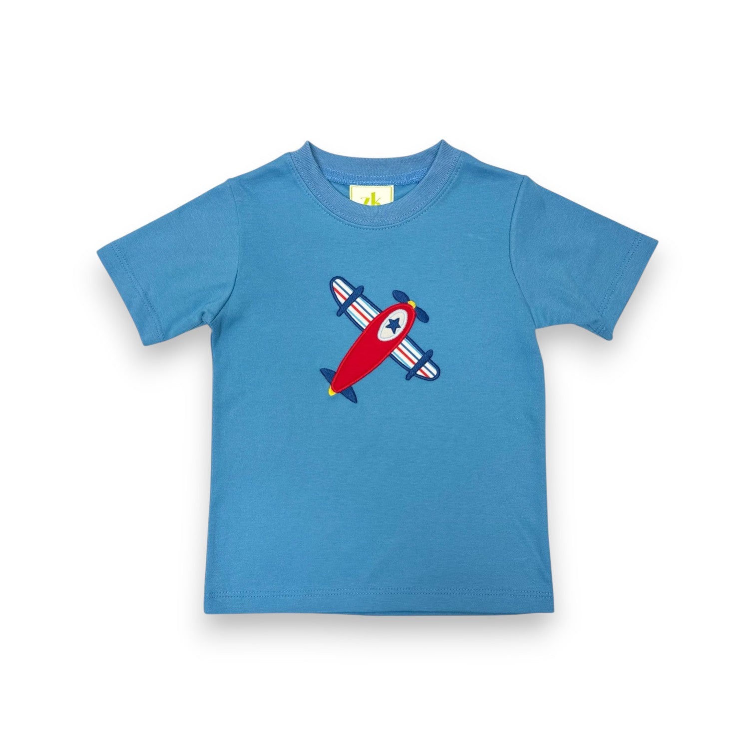 Zuccini Harry's Play Tee 4th July Periwinkle Knit 5303