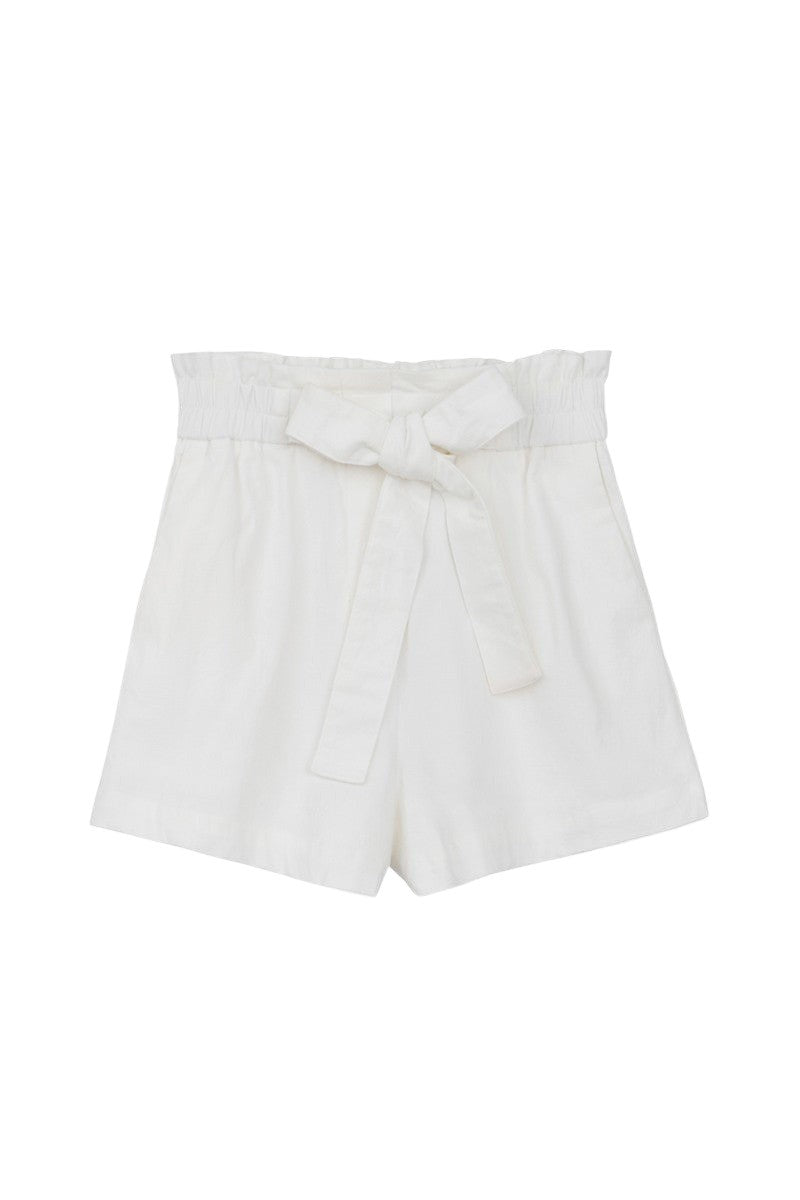 Molly Bracken White Girls Woven Shorts MMT1986DP 5202