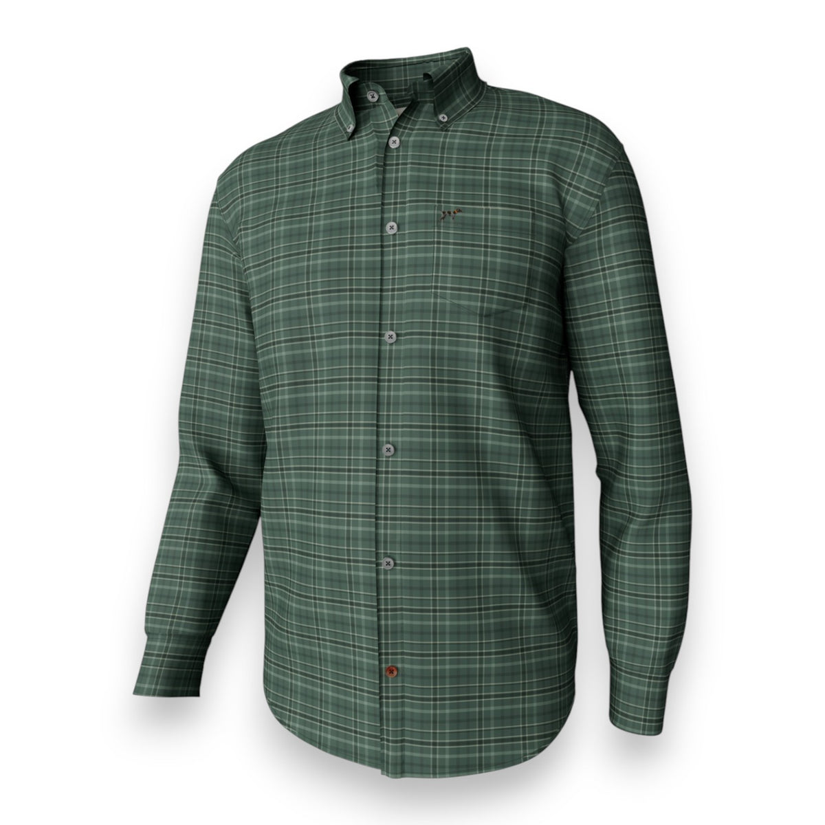 Southern Point Youth Hadley Luxe Horton Plaid Green  YHL13 5308