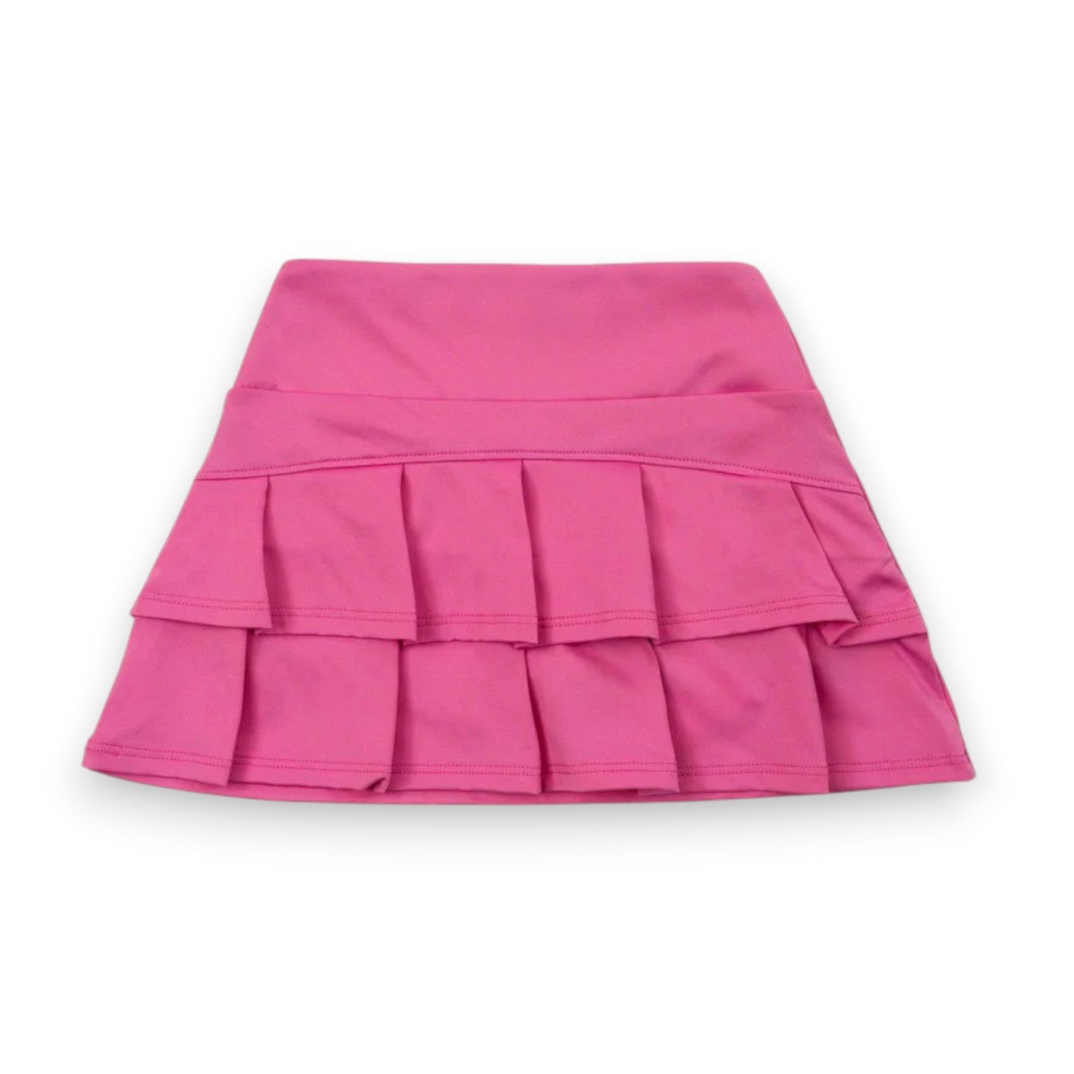 Lila & Hayes Margot Girls' Performance Skirt Hot Pink