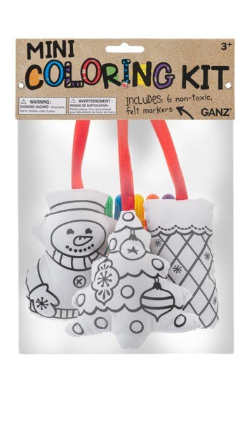 Ganz holiday color me ornaments